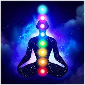 7 chakras meditation 🎨 healing chakra music playlist cover