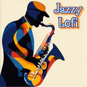 * Jazzy lofi 🎷 Spotify playlist cover art