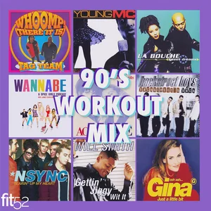 90s Workout Mix playlist cover