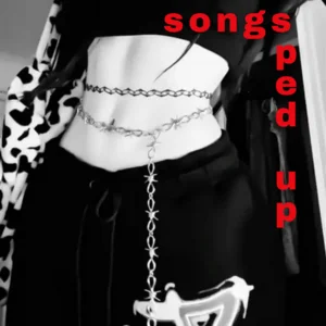 sped up songs you never thought you needed Spotify playlist cover art