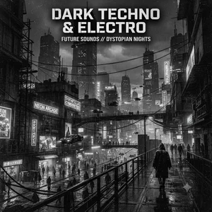 Dark Techno & Electro Spotify playlist cover art
