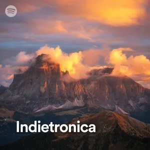 Indietronica Spotify playlist cover art