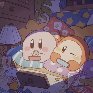 Kirby Lofi playlist cover