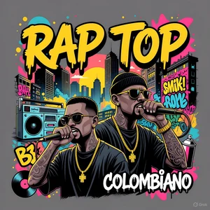 RAP TOP COLOMBIANO  playlist cover