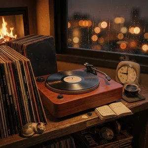 cafe lounge, jazzy lofi beats🍕☕ Spotify playlist cover art