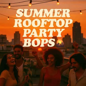 Cover art for summer rooftop party bops 🌇