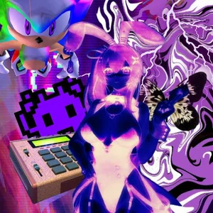 OVERSTIMULATED+ Spotify playlist cover art