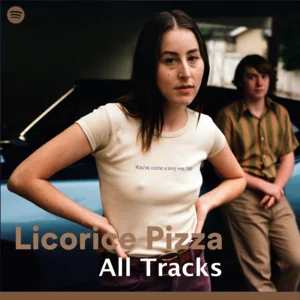 Licorice pizza - all Tracks Spotify playlist cover art
