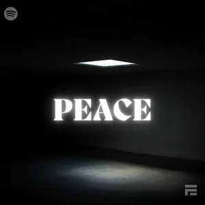 peace in the darkness 🖤 Spotify playlist cover art