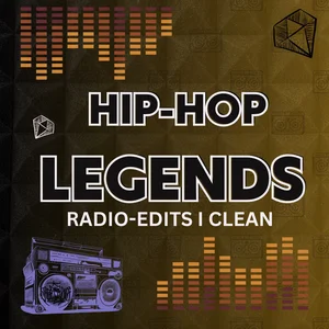 HIP-HOP LEGENDS (RADIO-EDITS) I CLEAN Spotify playlist cover art