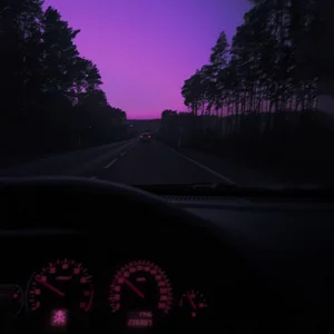 driving at night Spotify playlist cover art