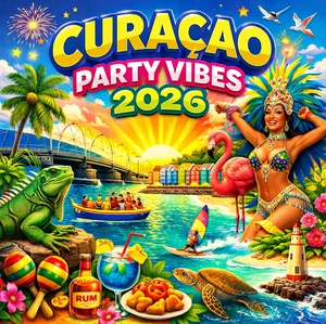 CURACAO Party Vibes 2026 🍑 🦩🌴 ☀️  playlist cover