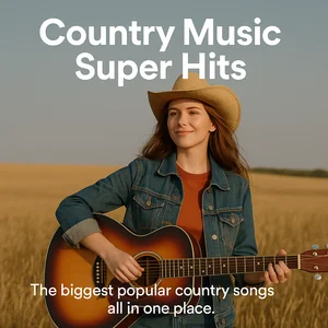 Country Music Super Hits Spotify playlist cover art
