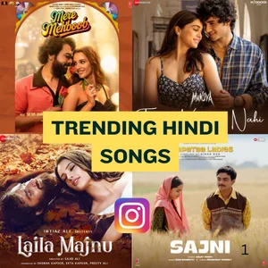Top Trending songs - Hindi Viral Songs - Reel Trending Songs playlist cover