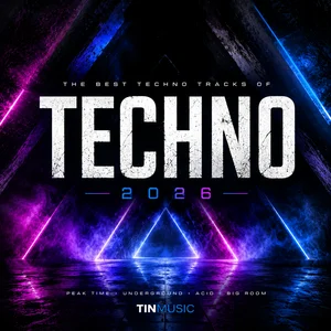 Techno | 2026 Spotify playlist cover art