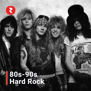 80s & 90s Hard Rock Music Hits Playlist - Greatest 1980's & 1990's Hard Rock Songs playlist cover