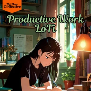 productive work lofi 🍉 focus & study music Musique pour travailler playlist cover