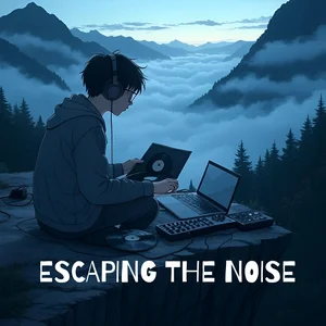 Escaping The Noise (lofi study | relaxing | chill | sleep beats) Spotify playlist cover art