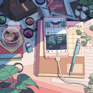 Lofi Chill Beats 💓 Relax, Study, Sleep Spotify playlist cover art