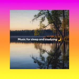 Music for sleep and studying 🌙 Spotify playlist cover art