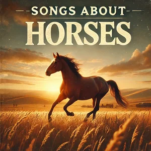 SONGS ABOUT HORSES 🐴❤️ Spotify playlist cover art