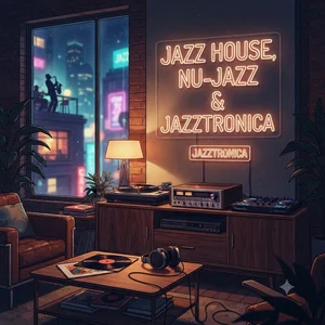 Jazz House, Nu-Jazz & Jazztronica Spotify playlist cover art