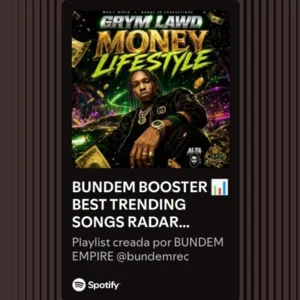 BUNDEM  BOOSTER  📊 BEST TRENDING SONGS RADAR  #TRENDING  #TOP #CHARTS #TETAS #TIKTOK #TREND playlist cover