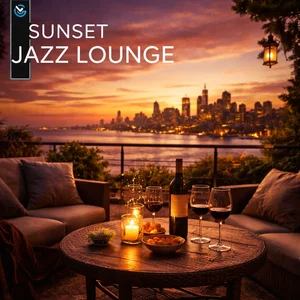 Sunset Jazz Lounge Spotify playlist cover art