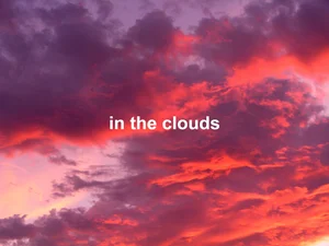 in the clouds Spotify playlist cover art