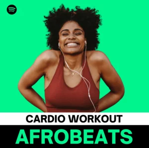 AFROBEATS CARDIO WORKOUT playlist cover