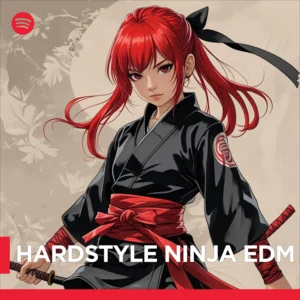 HARDSTYLE NINJA EDM🌀🔥 Spotify playlist cover art