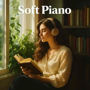 Cover art for Soft Piano Instrumental Playlist on Spotify: Soft Piano: Instrumental Piano Background Music