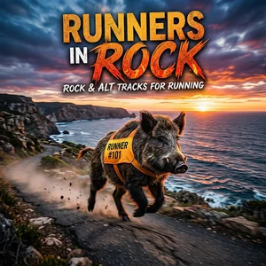 Runners in Rock Spotify playlist cover art