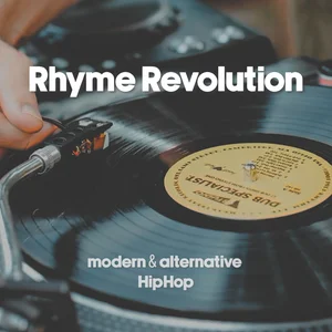 Rhyme Revolution Spotify playlist cover art