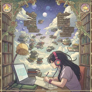 Heaven's Library | Chill Lo-Fi | Study Beats cover