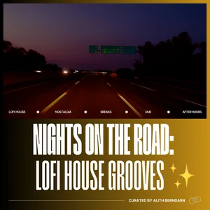 nights on the road:  LOFI HOUSE GROOVES ✨ Spotify playlist cover art
