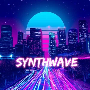 SYNTHWAVE  🌌  RETROWAVE playlist cover
