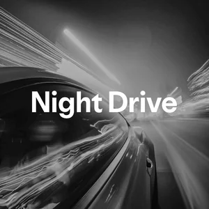 NIGHT DRIVE  🌑 playlist cover