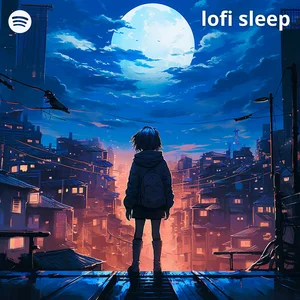 lofi sleep 💤 Spotify playlist cover art