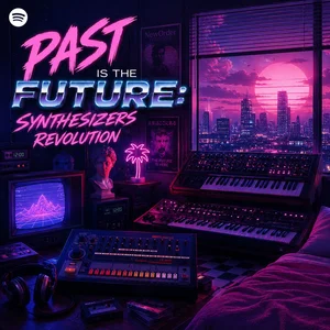 Past Is The Future: Synthesizers Revolution Spotify playlist cover art