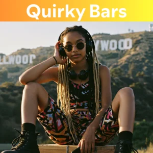 Quirky Bars Spotify playlist cover art