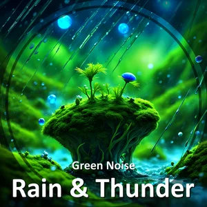Green Noise - Rain & Thunder Spotify playlist cover art
