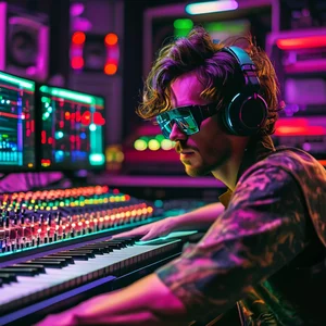 Synthwave Emerging Artists Spotify playlist cover art