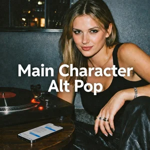Main Character Alt Pop Spotify playlist cover art