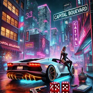 Midnight Run 🌙🏎️💨 Spotify playlist cover art