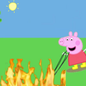 Peppa Pig tripped on the wire fell into a fire - playlist by Official ...