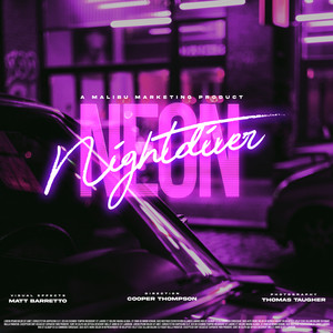 Neon Nightdriver playlist cover