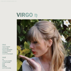 virgo ♍︎ (taylor’s version) playlist cover