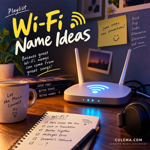 Wi-Fi Name Ideas 📶