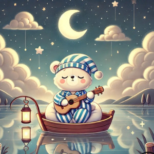 Serene Guitar Lullabies with Gentle Ocean Sounds